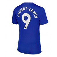 Everton Dominic Calvert-Lewin #9 Fotballklær Hjemmedrakt Dame 2024-25 Kortermet